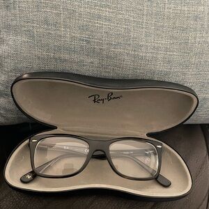 Ray-Ban Children Black Eyeglasses